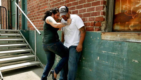 Facinating american bombshell Angelina Valentine suck cock and fuck 